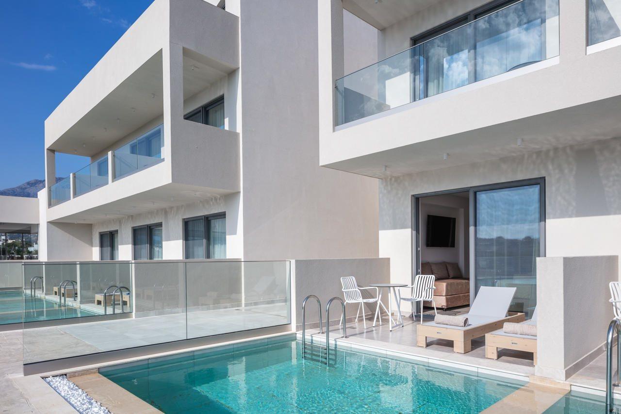 Nima Boutique Hotel (Adults Only) Paralia Kourna Kültér fotó